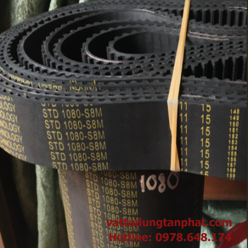 Dây curoa răng 1080 S8M, Dây đai răng 1080 S8M