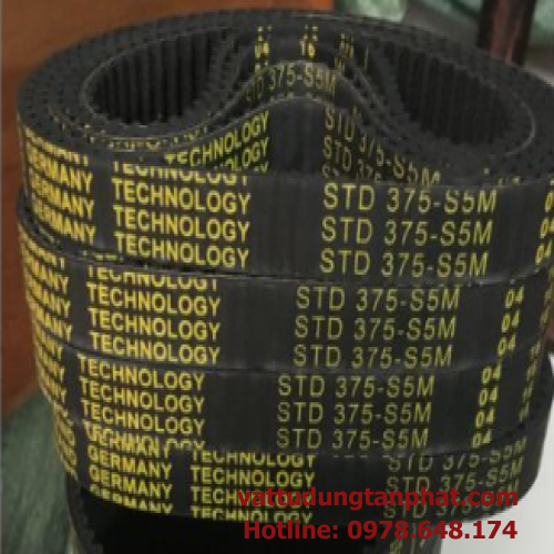 DÂY CUROA RĂNG 375 S5M, DÂY ĐAI RĂNG 375 S5M