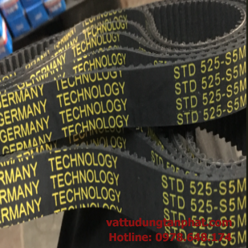 Dây curoa răng 525 S5M, Dây đai răng 525 S5M
