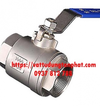 VAN GẠT INOX PHI 34MM - VAN BI INOX PHI 34MM